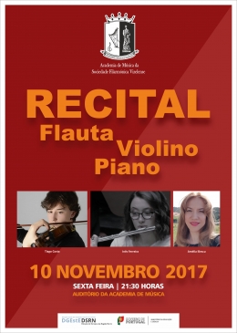 Recital de Flauta Transversal e Violino
