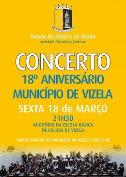 Concerto de Gala 18º aniversário de criação do Município de Vizela